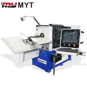 MYT -760 7 축 CNC 3D 와이어 벤딩 머신 벤딩 와이어 6mm