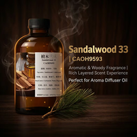 Huile de diffusion parfumée Crearoma de haute qualité au bois de santal 33, parfum boisé pour diffuseur de parfum d'hôtel
