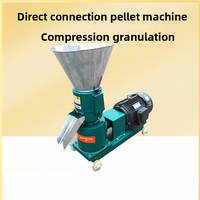 Granulateur électrique triphasé et monophasé haute productivité pour la fabrication de granulés d'aliments pour bovins et ovins (70 kg)