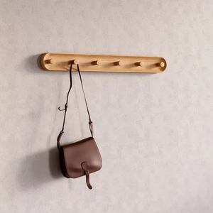 Porte-manteau mural en bois de chêne personnalisé, crochet mural moderne, patère murale minimaliste pour <span class=keywords><strong>entrée</strong></span> - Product Image 2