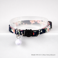 Nouveau collier pour chat personnalisé, réglable, durable, léger, en coton, mignon