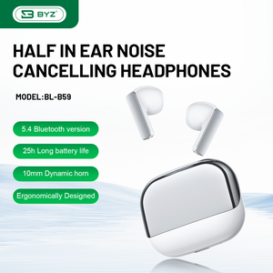 <span class=keywords><strong>Casque</strong></span> sans fil TWS BYZ B59, confort ergonomique, ajustement confortable, charge de type C, écouteurs de sport avec étui miroir élégant - Product Image 2