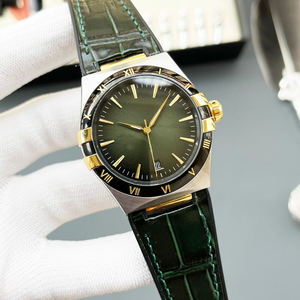 2026 New Model Luxury Fashion Mechanical Sapphire Crystal Cover Steel <b>Case</b> Leather Strap for Business High-End Women's <b>Watches</b> - Product Image 2