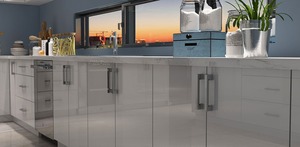 Mobile <span class=keywords><strong>da</strong></span> <span class=keywords><strong>Cucina</strong></span> Moderno in Legno Massello Prima Contemporary Design, per Cucine Moderne in Vendita - Product Image 2