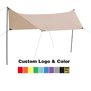 Toldos impermeables para el sol, carpa para acampar, lona impermeable para lluvia y moscas con postes para senderismo, Picnic, viajes, actividades de mochilero - Product Image 1