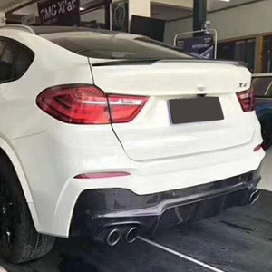 Nhà Máy Trực Tiếp Sợi Carbon Phía Sau Bumper Lip Khuếch Tán Cho <span class=keywords><strong>BMW</strong></span> 2014-2017 X4 F26 M Thể Thao 3D Phong Cách Tự Động Cơ Thể Kit - Product Image 6