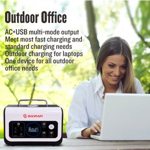 Xách Tay 2000 Wát năng lượng mặt trời Trạm điện <span class=keywords><strong>220V</strong></span> tinh khiết Sine Wave sao lưu Máy phát điện với PWM điều khiển cho cắm trại ngoài trời & sử dụng khẩn cấp - Product Image 4