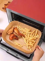 Nouveauté : Feuilles de papier sulfurisé imperméables et non toxiques pour four et friteuse à air