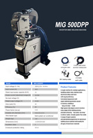 Saldatrici MIG MAG MMA a Impulsi Singoli/Doppi 380V Trifase per Alluminio e Acciaio Stahl Werk MIG500DP