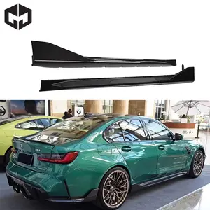 Extensión de faldas laterales de coche de fibra de carbono estilo M serie 4 para <span class=keywords><strong>BWM</strong></span> G80 <span class=keywords><strong>M3</strong></span> G82 M4 2020 up - Product Image 1