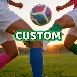 Pallone da Calcio Sanhuan con Stampa Digitale UV, Logo Personalizzato, Foto Personalizzata, in Pelle PU da 4,00 mm, Misura 4/3,8, Pallone da Futsal Misura 5 - Product Image 4