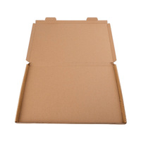 Boîte d'expédition en papier kraft ultra-mince personnalisée, impression écologique, boîte d'emballage en carton ondulé, impression