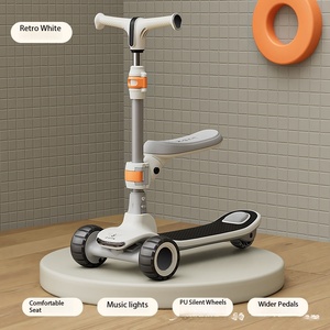 Vente directe usine de nouveaux trottinettes Yo-Yo 2-12 pour garçons et filles, trottinette trois-en-un à roulettes et à pédales - Product Image 2
