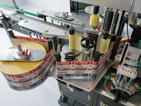 Machine d'étiquetage double face à moteur servo pour bouteilles de shampoing et conteneurs chimiques, sans bulles, haute vitesse, automatique