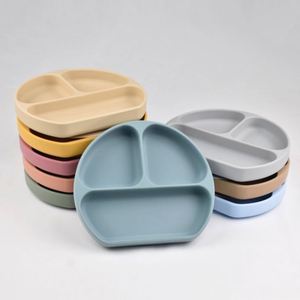 Plato de Silicona Flexible de Grado Alimenticio para Bebés, con Múltiples Compartimentos para Control de Porciones, Base con Fuerte Succión, Resistente y Apto para Lavavajillas - Product Image 5