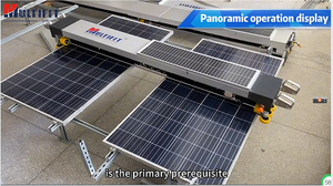 Robot de Limpieza de Paneles Solares Automático Multifit MR-G2 de 990 mm, Derecho/Izquierdo, Limpieza en Seco/Húmedo, Control Remoto, 270 L/H - Product Image 4