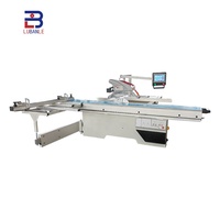 Scie à panneaux verticale de précision pour le travail du bois, scie à table coulissante automatique CNC avec moteur haute précision