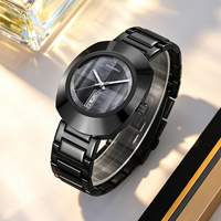 SKMEI 9410 Montre Homme Boîtier en Alliage Bracelet en Acier Inoxydable 20mm Cadran Ovale 37.2mm Résistance à l'Eau 3 ATM Mouvement Quartz Date Automatique Style Rétro