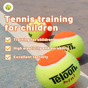 Pelotas DE <span class=keywords><strong>TENIS</strong></span> DE PLAYA Teloon 50% Presión Deportes <span class=keywords><strong>Tenis</strong></span> Accesorios de entrenamiento Etapa 2 Pelotas DE <span class=keywords><strong>TENIS</strong></span> naranjas para niños - Product Image 3
