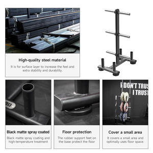 उच्च गुणवत्ता वाले जिम उपकरण बहु-कार्यात्मक वजन प्लेट रैक भार उठाने प्लेट रैक बारबेल बार रैक बार्बेल बार पेड़ - Product Image 3