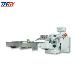 Automatic high efficiency small hard candy making machine hard candy making machine cutting and wrapping candy making machine