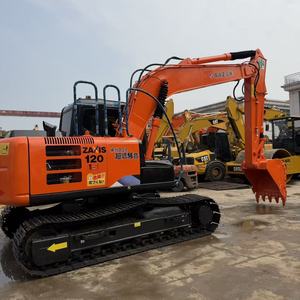Excavadora de cadenas HITACHI ZX120 con cazo de excavación, equipo de construcción usado - Product Image 5