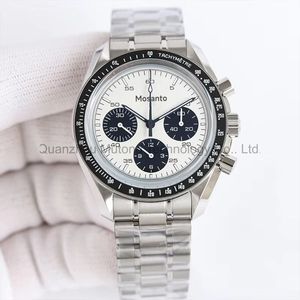 Reloj GMT Sumergible de Acero Inoxidable con Correa Mecánica, Luminoso, Resistente al Agua, de 40 mm, Estilo Ejecutivo de Lujo - Product Image 6