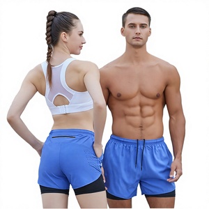 Shorts Deportivos de Tenis para Mujer, de Secado Rápido, Transpirables, con Forro, Spandex, Verano, 2 en 1, para Gimnasio, Yoga, Correr - Product Image 4