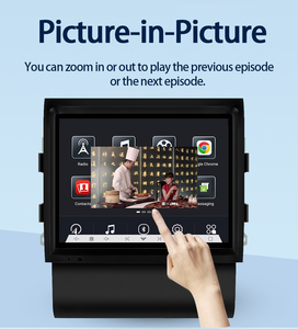 Lelv Carplay 8.4 Inch 2 DIN Android 14 Xe Máy Nghe Nhạc 8 Core DSP Đa Phương Tiện GPS Đài Phát Thanh Tự Động Cho Porsche Macan 13-17 - Product Image 4