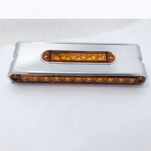 <span class=keywords><strong>Kit</strong></span> de <span class=keywords><strong>Luces</strong></span> LED para Camiones y Remolques, <span class=keywords><strong>Luces</strong></span> LED de Doble Cara, <span class=keywords><strong>Luces</strong></span> LED para Guardabarros con Visera Cromada para Freightliner Century Columbia - Product Image 4