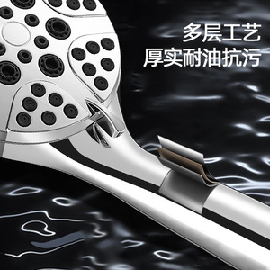 Royal Stan Handheld Shower Head 7-Speed Dual Sprayer Multi-Functional Pressurized Universal With Palm Switch - Product Image 5
