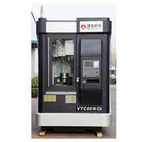 Vtc60/Vtc70/Vtc80เครื่อง CNC ขนาดเล็กแนวตั้งเครื่องกลึง CNC เครื่อง