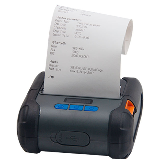 POS Terminal M80+ Handheld BT Thermal Receipt Printer 30-80mm Adjustable Paper Module SDK Enabled Waterproof Fallproof Stock