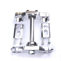 Support triple en aluminium CNC pour Sur Ron Light Bee X Ultra Bee, moto électrique tout-terrain, service de fraisage sur mesure OEM