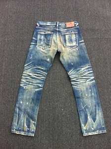 Lotfeel Haute Qualité Vintage Denim <span class=keywords><strong>Homme</strong></span> Jeans Blue System Jeans Jeans + con + pedreria - Product Image 6