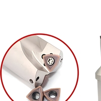 Foret de fraisage CNC de type U C25/32/40, outil de fraisage standard 3D, foret de fraisage à grande vitesse indexable, foret pour perçage de métaux
