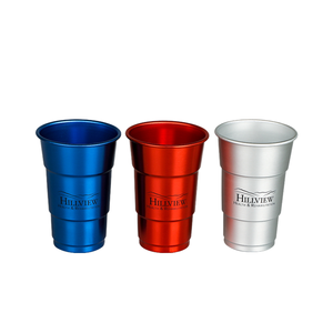 Mug de camping jetable en acier inoxydable 500 ml, style 2025, réutilisable pour boissons froides, café, bière, eau, idéal pour les fêtes en extérieur - Product Image 2