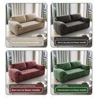 GEDO, sofá cama plegable 2 en 1 personalizado, sofá cama plegable de tela de chenilla de doble uso con colchones ocultos