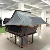 Carpa de Techo Triangular de Alta Calidad, Más Vendida, para 2-3 Personas, de Carcasa Rígida, para las Cuatro Estaciones, Ligera, con Marco de Aluminio, para Acampar