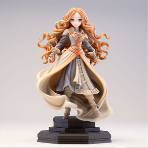Figura de Anime de Resina, Tema de Fantasía y Ciencia Ficción, Decoración de Escritorio, Juguete Coleccionable para Mayores de 12 Años - Product Image 3