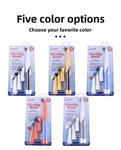 مجموعة فرش تنظيف كهربائية صغيرة متعددة الوظائف أواني مطبخ محمولة باليد للمنزل وغسيل السيارات نمط مقبض PP - Product Image 4