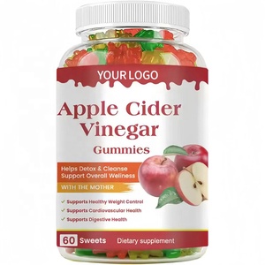 Gommes au vinaigre de <span class=keywords><strong>cidre</strong></span> de pomme 60 pièces - Avec la mère pour le soutien digestif et immunitaire - Product Image 5