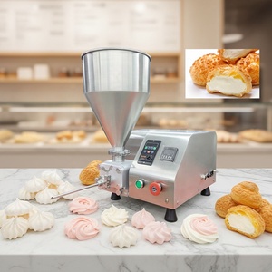Macchina per il riempimento di crema e <span class=keywords><strong>pasticcini</strong></span> con diverse forme, attrezzatura speciale per decorazioni di pasticcerie e prodotti proteici - Product Image 1