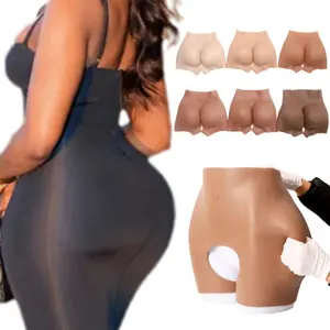 Women's Shapers Corset Slimming Butt Lifter Fajas Colombianas Shapewear Silicone Buttock And Hip Silicone Fake Butt