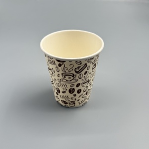 Gobelet en papier jetable OEM personnalisé 2-40 OZ, revêtement PE PLA, simple ou double paroi, pour boissons chaudes et froides - Product Image 4
