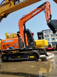 ZX70ฮิตาชิรถขุดขนาดเล็กจากญี่ปุ่นขนาด7ตัน zaxis 70พร้อมเครื่องยนต์ของ Isuzu ประเภทตีนตะขาบเคลื่อนที่ zx60ที่ใช้ขนาดเล็ก - Product Image 5