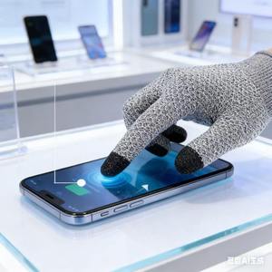 Gants anti-coupure pour écran tactile, motif ananas, manipulation du verre, EN388/ANSI Niveau 5, antidérapants, résistants à l'usure, fibre HPPE - Product Image 2