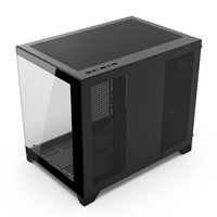 Caja de PC para Juegos Personalizada OEM, Carcasa de Ordenador, Torres y Cajas de Ordenador, Cristal Templado, Micro ATX, Gabinete de Escritorio