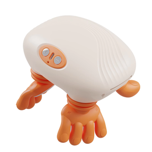 Massaggiatore Elettrico per Collo 2026FY9125: Modalità di Compressione a Caldo e Impastamento, Batteria da 2000mAh, Controllo Timer - Certificato CE/FCC, Arancione - Product Image 5