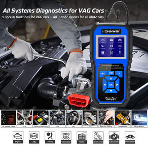 Escáner Automotriz herramienta de diagnóstico máquina Konnwei KW450 <span class=keywords><strong>Obd</strong></span> Obd2 escáner de diagnóstico de coche soporte ABS/SRS/DPF para <span class=keywords><strong>VW</strong></span> para Audi - Product Image 3